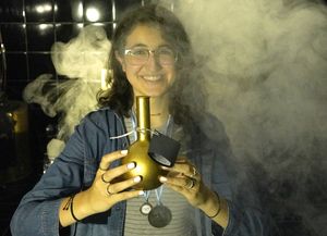 Melany, la estudiante de la ex Técnica 7 que cosecha medallas