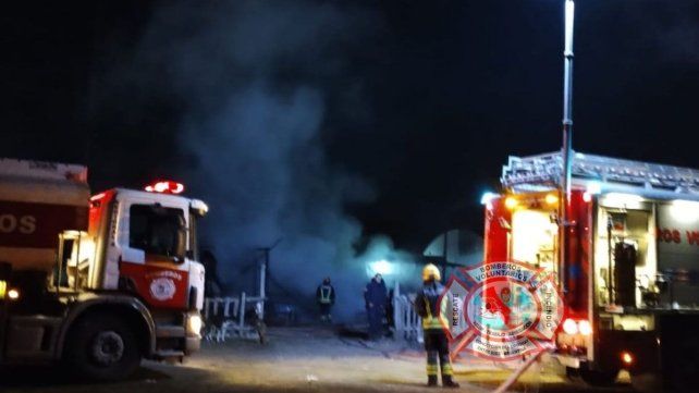 Un incendio consumió dos casas en Concepción del Uruguay.