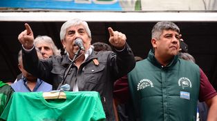 Hugo y Pablo Moyano, referentes de Camioneros y con poder en la CGT.