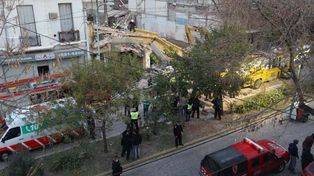 El ingeniero de la obra lindera neg&oacute; haberse fugado y dijo que Macri miente
