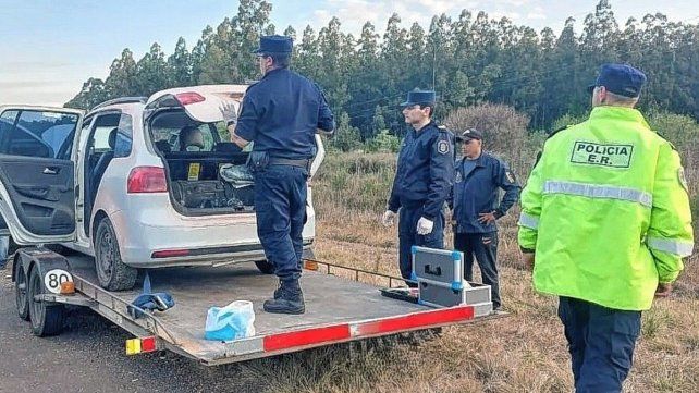 La Policía de Concordia secuestró el auto que habría usado en el asalto a la estación de servicio.