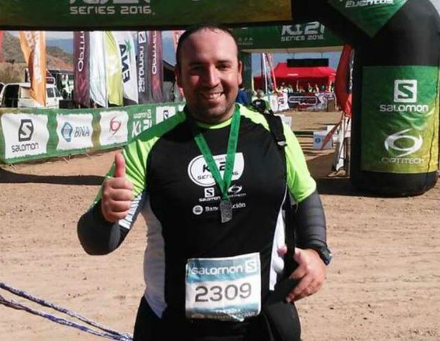 Darío había viajado a Chile junto a su esposa para participar de la competencia por etapas.