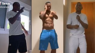 Campaz se destaca por su fútbol pero también se luce con sus bailes en las redes