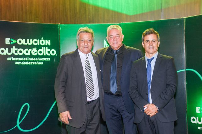 Marcelo Mongiello, Sergio Sollini y Lucas Deni