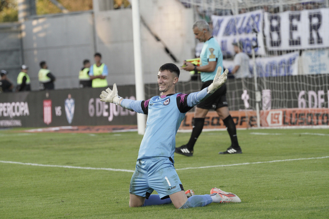 Ignacio Colombo fue la figura de Central Córdoba ante Gimnasia en la Copa Argentina.