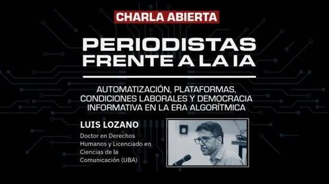 Charla abierta en el Sindicato de Prensa: Periodistas frente a la Inteligencia Artificial