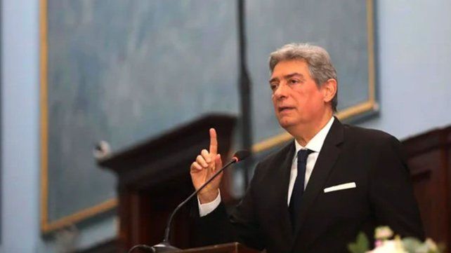 El presidente de la Corte Suprema de Justicia El presidente de la Corte Suprema de Justicia