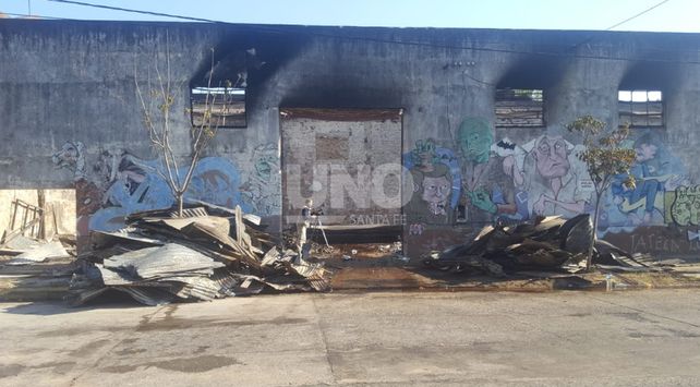 Impactante: así quedó el depósito del ministerio de Desarrollo Social