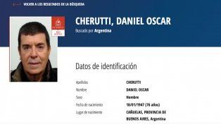 Piden la captura internacional del hermano de Miguel Ángel Cherutti