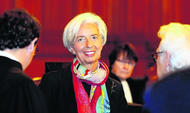 Lagarde era ministra en 2008.