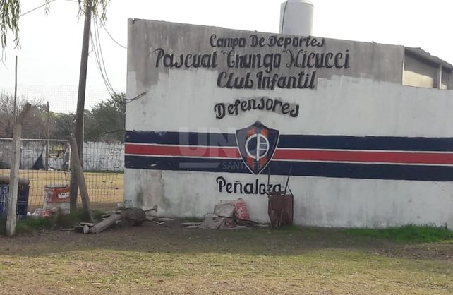 El club Defensores de Peñaloza.