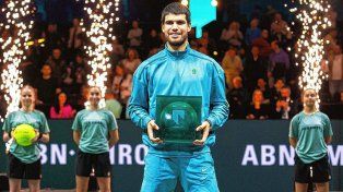 Carlos Alcaraz consiguió su primer título de la temporada en el ATP de Rotterdam