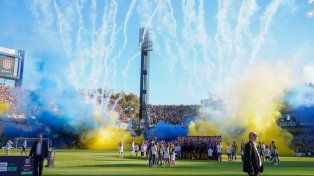 Andrés Merlos recibió una agresión que no pasó a mayores antes del partido entre Central y Estudiantes.