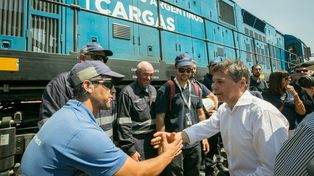 El ministro de Transporte Diego Giuliano.