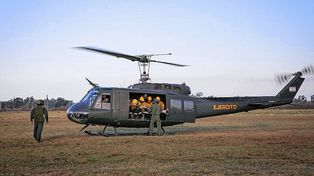 Delta del Paraná: más medios aéreos para combatir el fuego