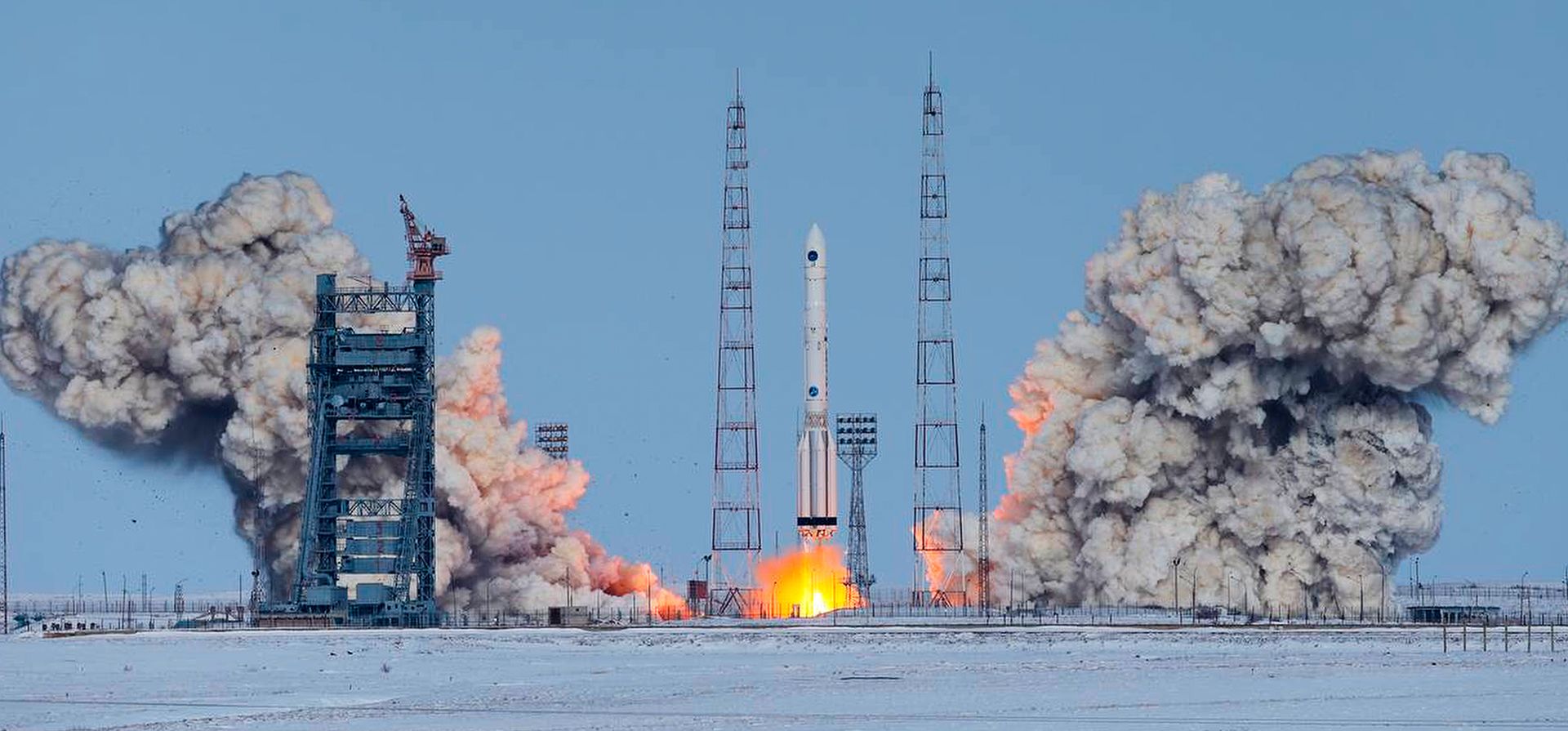 La nave espacial Proton-M despega del cosmódromo de Baikonur, transportando un satélite meteorológico ruso. El satélite Electro-L 5 despega en el cosmódromo de Baikonur, Kazajistán, alquilado por Rusia, el jueves 12 de febrero de 2026. (Corporación espacial Roscosmos, vía AP) La nave espacial Proton-M despega del cosmódromo de Baikonur, transportando un satélite meteorológico ruso. El satélite Electro-L 5 despega en el cosmódromo de Baikonur, Kazajistán, alquilado por Rusia, el jueves 12 de febrero de 2026. (Corporación espacial Roscosmos, vía AP)