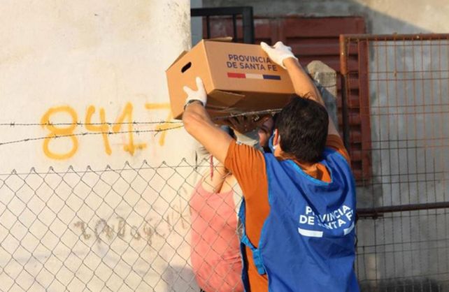 Cerca de 32 mil bolsones con alimentos y productos de limpieza se entregaron en los barrios más vulnerables.&nbsp;