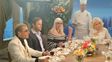 Los hermanos Charlotte y Alexander Caniggia estuvieron en la mesa de Mirtha Legrand.