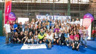 Quinientas parejas jugaron al pádel en distintas canchas de la región.