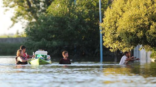 Monitorean la altura de los ríos en Chaco ante el desborde de sus cuencas