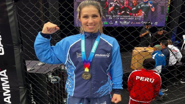 La chajariense Cintia Faría se alista para el Mundial de Artes Marciales.