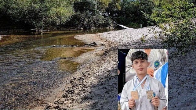 Un joven deportista de Concordia murió ahogado en un camping