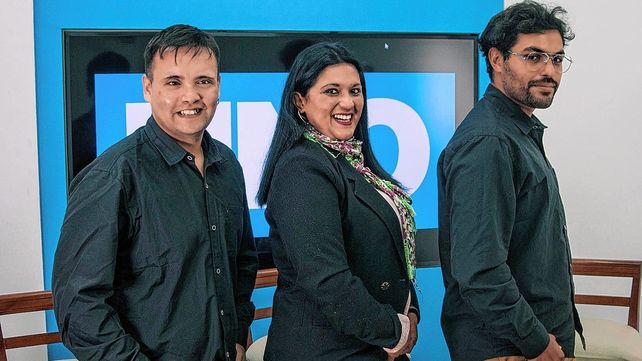 Los chicos estuvieron en Diario UNO