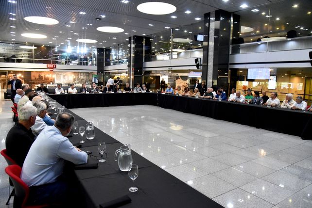 La Bolsa de Comercio fue escenario de una reunión de coordinación por el Operativo Cosecha.