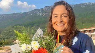 Gran actuación de Vanesa García en una competencia de aguas abiertas