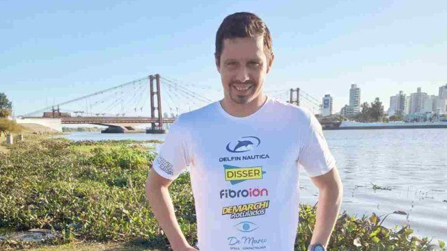 El nadador santafesino Martín Carrizo competirá en la tradicional Capri-Nápoles.