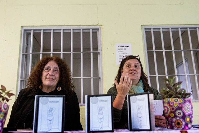 Lila Gianelloni y Sonia Tessa fueron parte de la presentación del libro.