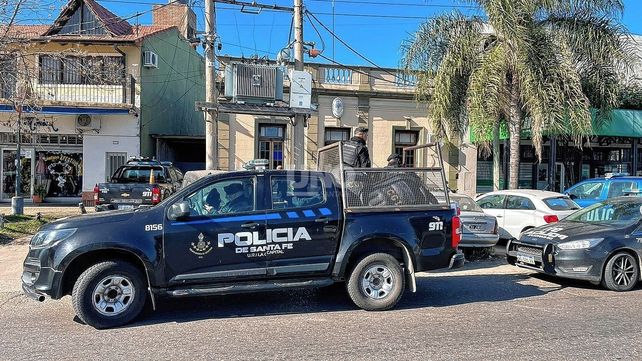 Protesta de presos en la comisaría de barrio de Barranquitas