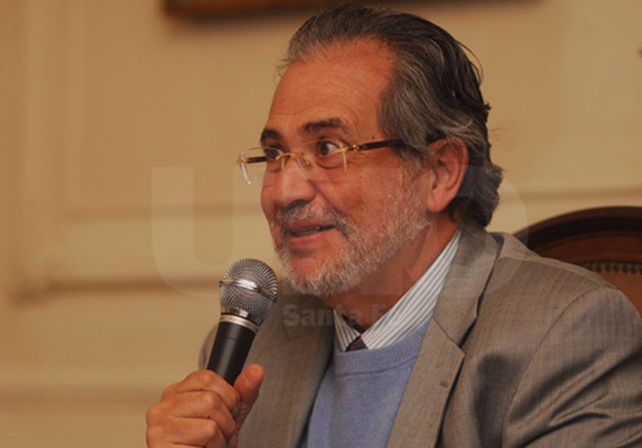 Opositor. El periodista venezolano está exiliado en Madrid y se transformó en uno de los referentes de la oposición para aspirar a la presidencia de su país. Foto: Manuel Testi / UNO Santa Fe