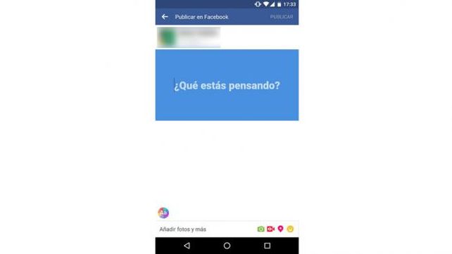 Cómo escribir con fondo de color en Facebook
