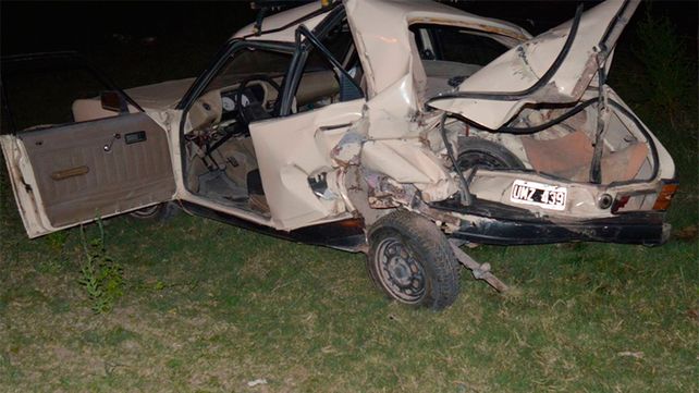 Falleció una mujer en violento choque