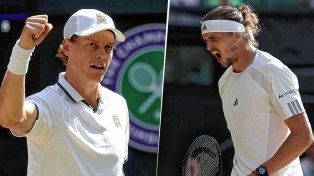Sinner y Zverev jugarán la final de Wimbledon 2026