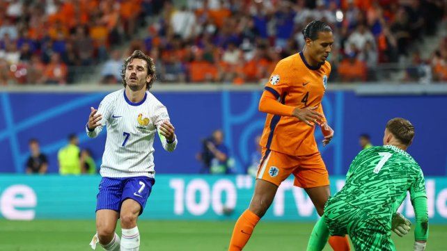 Eurocopa: Francia y Países Bajos empataron y comparten el primer lugar del grupo