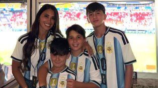 Con vos siempre: el mensaje de Antonela Roccuzzo para Messi tras la victoria ante Argelia