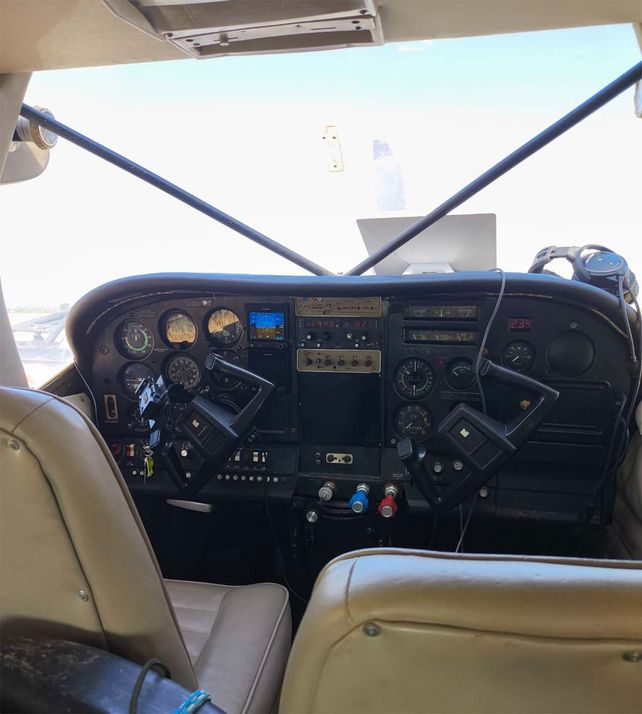 Hallaron una avioneta abandonada en un campo de Curupaity, en el norte de Santa Fe