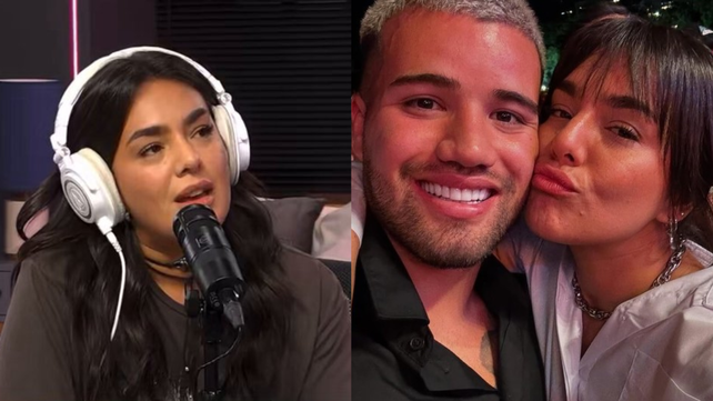 Ángela Leiva no esquivo las preguntas sobre su mediatica relación con el Chelo&nbsp;Weigandt