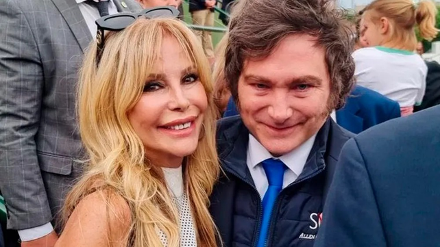 Se viralizó una imagen de Graciela Alfano junto a Javier Milei