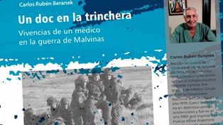 Es muestra de mi orgullo y honor por haber podido ser parte de ese grupo humano que protagonizó un momento inolvidable de la historia argentina en la defensa de la soberanía nacional, dijo sobre su libro Carlos Rubén Beranek.