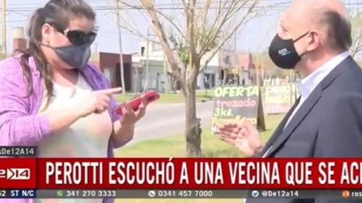 Fuerte reclamo de una vecina: Perotti escuchó la queja y Jatón miró para otro lado y se fue