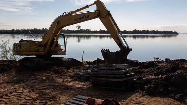 Paraná: adecuan desagües pluviales en balneario municipal