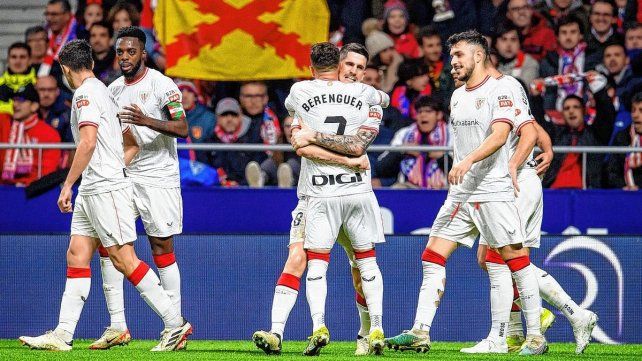 Athletic Bilbao sacó a Atlético de Madrid de la Copa del Rey