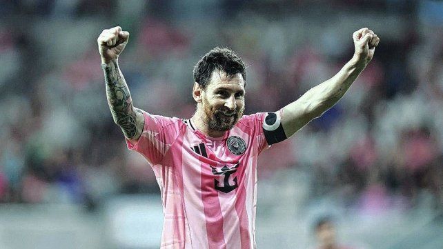 Messi anotó cuatro goles en el triunfo de Inter Miami ante Montreal.
