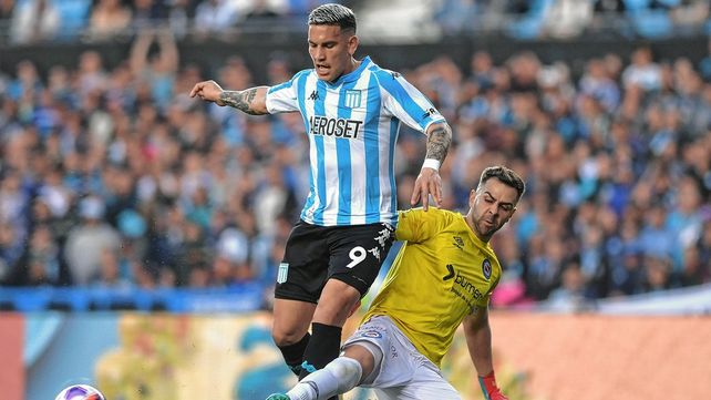 Racing ganó un partido muy apretado.