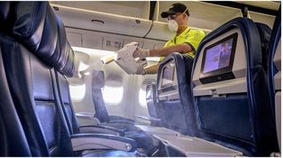 Un aerosol que protege todas las superficies durante siete días podría ser la salvación de las aerolíneas