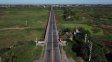 Imágenes del puente Carretero cerrado al tránsito vehicular desde el drone del UNO Imágenes del puente Carretero cerrado al tránsito vehicular desde el drone del UNO