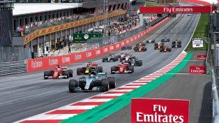Así es una vuelta en el GP de Austria